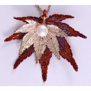 Japanese Maple Combo: Rose Gold w/ Pearl (top) & Iridescent Copper (bottom)