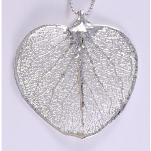 Eucalyptus Pendant / Necklace in Silver