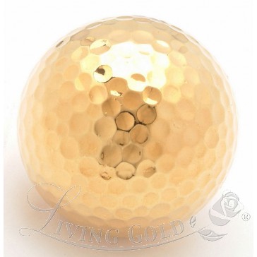 Golf Ball in 24k Gold